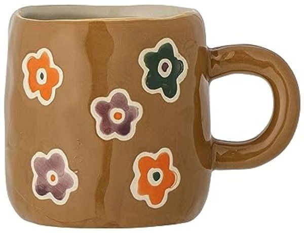 BLOOMINGVILLE MINI Addy Tasse Braun Steingut