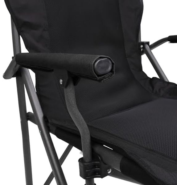 yourGEAR Faltstuhl your GEAR Campingstuhl Pesaro - gepolsterter Faltstuhl 3D Mesh 160kg Bild 4