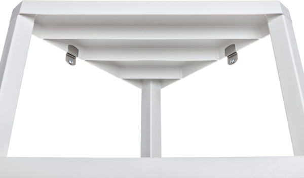 TATAY Eck-Badregal mit 4 Ebenen | Feuchtigkeitsresistent | Inklusive Schrauben & Quick Fix kompatibel | Für Innen- & Außenbereiche | Belastbar bis 32 kg – Modell Lombok – Weiß Bild 3