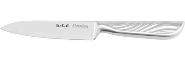 Tefal Universalküchenmesser Precision, 12 cm, 22°-Klingenwinkel, Eishärtungstechnologie, Wellenmuster