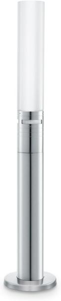 LED-Wegeleuchte GL 60 S, 360° Bewegungsmelder, Edelstahlgehäuse, 9,78 W, 3000 K, Garten-Pollerleuchte, E27-Fassung