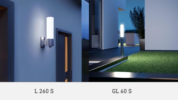 LED-Wegeleuchte GL 60 S, 360° Bewegungsmelder, Edelstahlgehäuse, 9,78 W, 3000 K, Garten-Pollerleuchte, E27-Fassung Bild 6