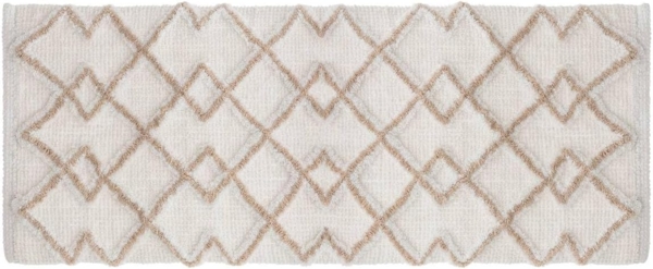 Badteppich ETHNIC, 50 x 120 cm, Beige