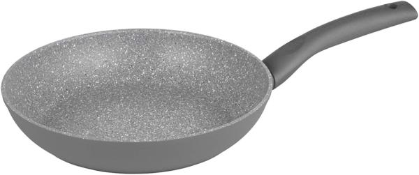 Hatex Nora Aluminium Bratpfanne Grau 24 cm Antihaft Pfluon Beschichtung Kochen