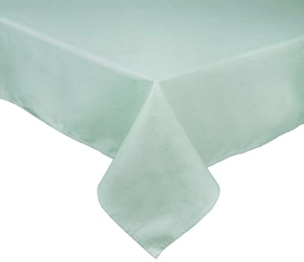 Excelsa Pastel Color Tischdecke, rechteckig, Violett, 140x240 cm, Baumwolle, Polyester (Grün, 140x180 cm)