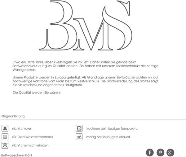 Bettwaesche-mit-Stil 'Ina' Bettwäsche, Mako Interlock Jersey braun, 155 x 220 cm + 80 x 80 cm Bild 3