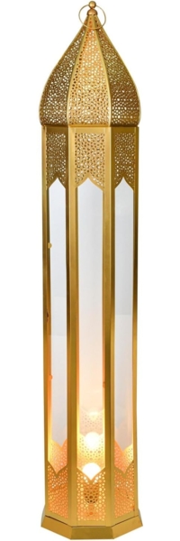 Marrakesch Orient & Mediterran Interior Stehlampe Orientalische Stehlampe Stehleuchte Afrar 120cm, E27 Fassung, Handarbeit