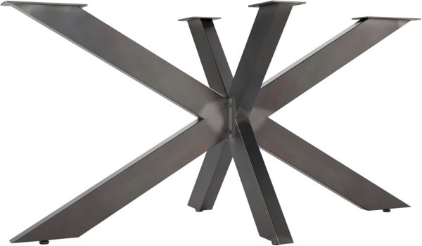 SO-TECH® Tischgestell SPIDER Schwerlast Tischbeine Tischfüße, einfache Montage, für Esstisch, used look, H 710 x B 780 x L 1500 mm
