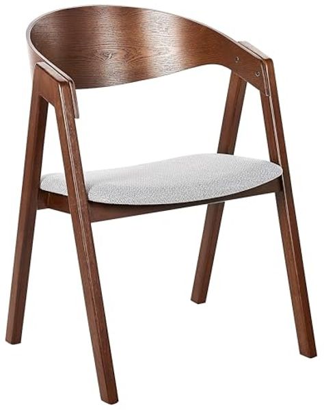 Esszimmerstuhl 2er Set YUBA Holz Hellgrau