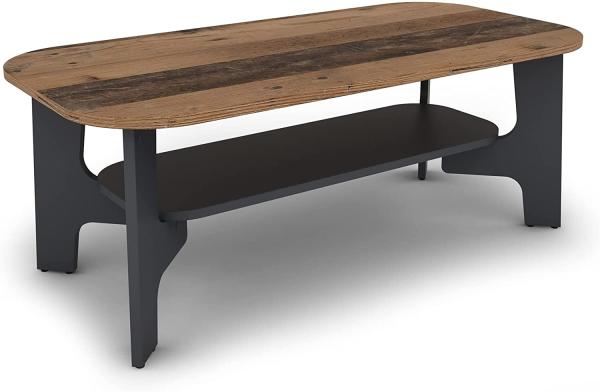 Couchtisch >JONNY< (BxHxT: 110x42,5x55 cm) in Old Style - 110x42,5x55cm (BxHxT)