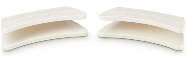 Le Creuset Silikon-Griffschutz (2er-Set) Meringue