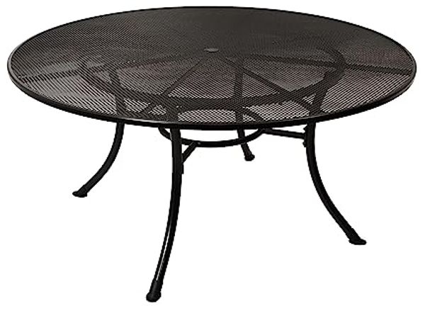 Tisch RIVO 150cm rund, Streckmetall eisengrau