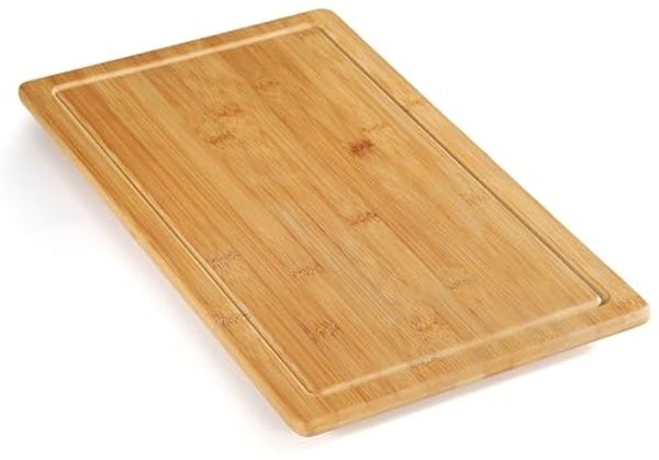 Schneidebrett Küchenbrett Herdabdeckplatte Bambus 49,5×28cm ZASSENHAUS 054385