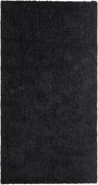 Teppich schwarz 80x150 cm Shaggy DEMRE