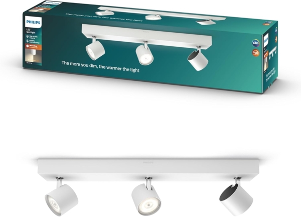 Philips myLiving Star LED Deckenleuchte WarmGlow dimmbar 3x45W Warmweiss 5624331P0