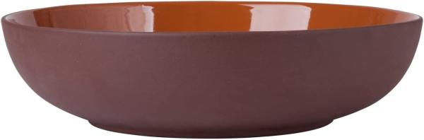 Maxwell & Williams KL0210 Schüssel 28 x 7 cm SIENNA flach, Terracotta, Premium-Keramik