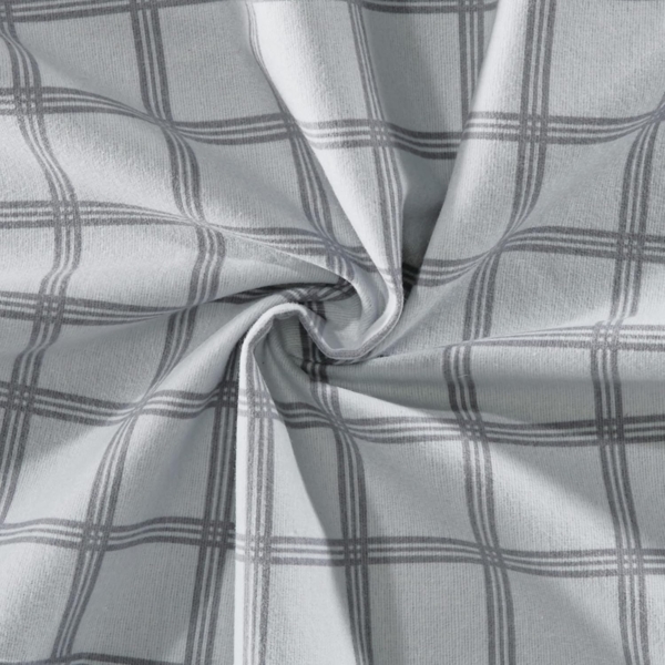 Erwin Müller Bettwäsche Wendebettwäsche, Biber, 3 teilig, Flanell Karo Bild 8