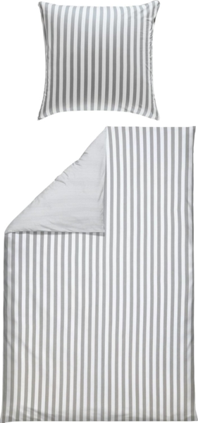 Erwin Müller Bettwäsche Wendebettwäsche, Jersey, 2 teilig, Single-Jersey Streifen