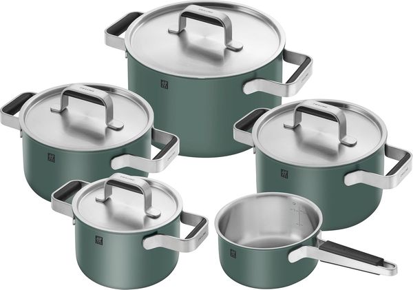Zwilling Pure Kochgeschirrset 5-tlg. 18/10 grün