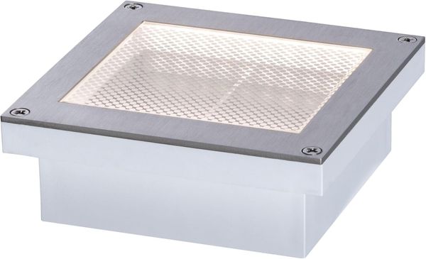 Paulmann No. 94238 Solar LED Bodeneinbauleuchte Aron 10x10 cm mit Bewegungsmelder