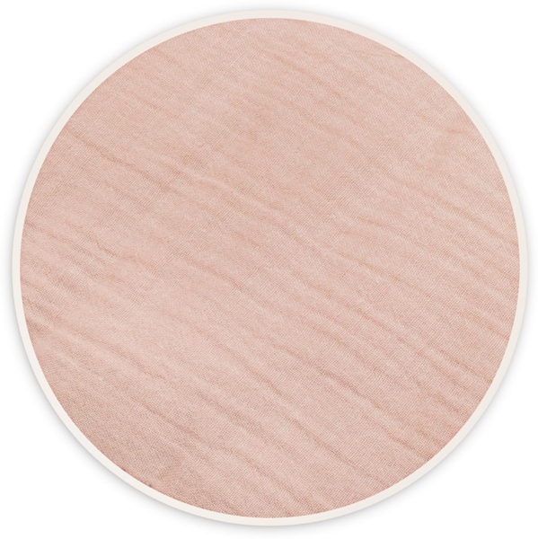 PIMKO Babynest Babynestchen für Baby Kuschelnest Babykokon für Säuglinge und Neugeborene Nestchen 60x90 cm 100% Baumwolle Musselin - Rosa Bild 8