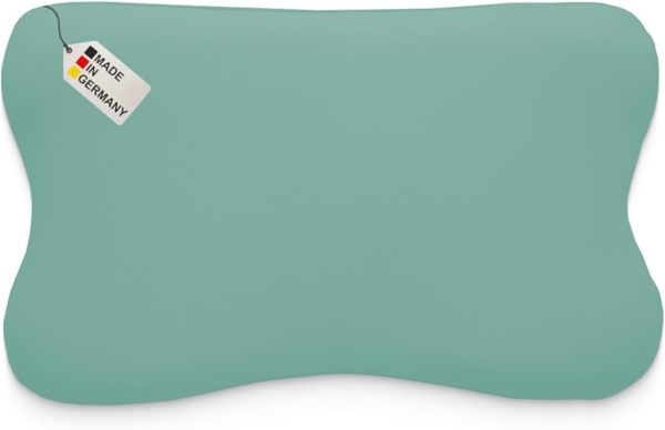 DUKAL Kissenbezug passend für Blackroll Recovery Pillow und weitere, 100% Baumwolle, (1 Stück), aus hochwertigem Doppel-Jersey, mit Reißverschluss, Made in Germany