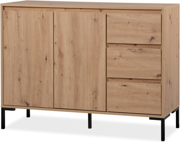 Kommode Korsika in Artisan Eiche 120x87 cm