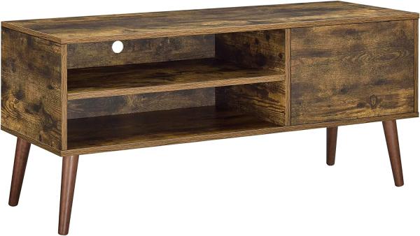 Fernsehtisch Älvsbyn 110 x 40 x 50 cm einer Schranktür und 2 Ablagefächern en. casa