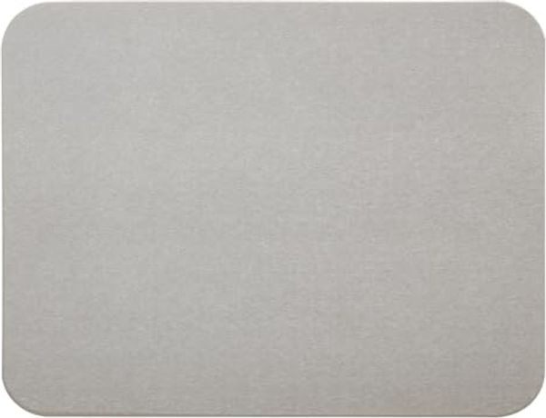 5five Simply Smart Badematte Kieselgur-Matte Grau, 45 x 35 cm, Kieselgur (Diatomit)