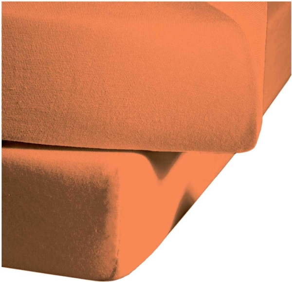 fleuresse Spannbettlaken Colours in Gr. 90x200, 140x200 oder 180x200 cm, Mako-Satin, Gummizug: rundum, (1 Stück), Mako Satin, für Matratzen bis 23 cm Höhe, Bettlaken, Spannbetttuch