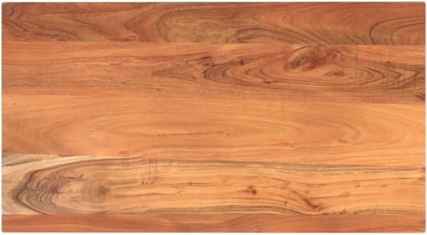 vidaXL Tischplatte 120 x 70 x 3,8 cm Rechteckig Massivholz Akazie 371002 Bild 1