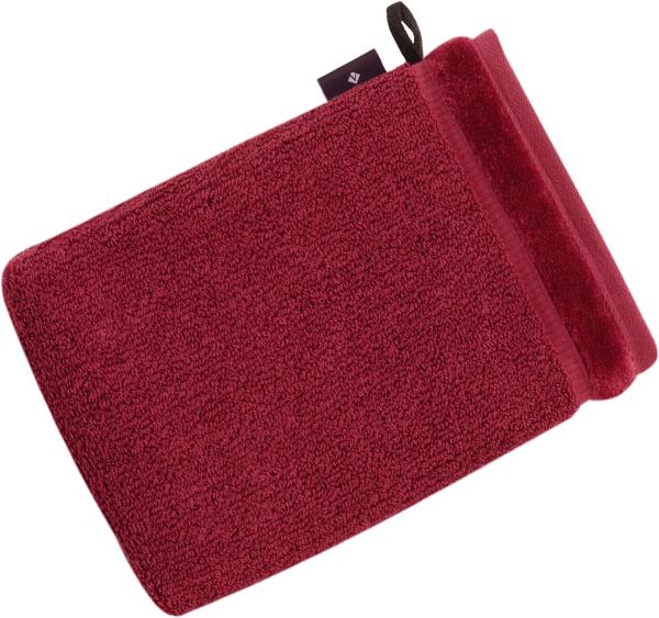 Vossen Baumwolle Handtücher Pure|Waschhandschuh 16x22 cm| red-rock