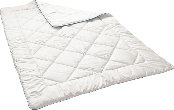 Badenia Irisette Steppbett Waschwolle leicht, Sommerdecke, Größe 200x200 cm