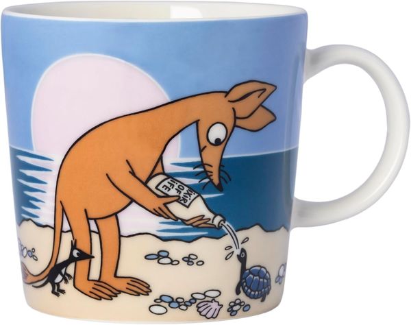 Arabia Moomin Becher 0,3L Sniff blue