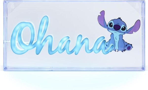 Stitch Ohana LED Neon Light