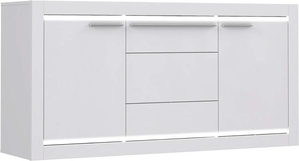 Sideboard L-Light weiß mit LED