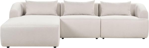 Ecksofa SVANSELE Stoff Helles Beige Rechtsseitig