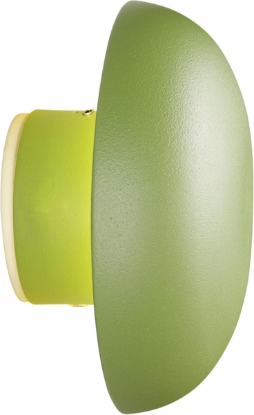 Akku Wandleuchte DAVEY aus Metall Grün per USB aufladbar, Ø 15,5cm