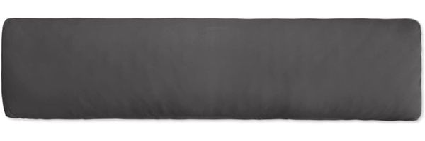 Traumschlaf 'Premium Interlock' Kissenbezug, Baumwolle anthrazit, 40x180 cm
