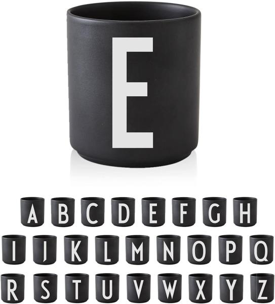 Design Letters Tasse Schwarz E 10204000E