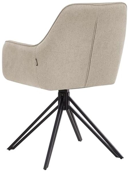 Esszimmerstuhl 2er Set JODAR Taupe Bild 6