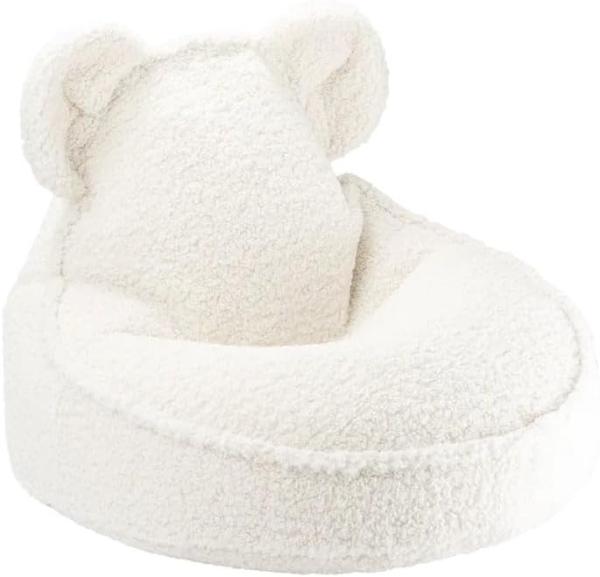 Wigiwama Bear Beanbag / Sitzsack Bär Cream White