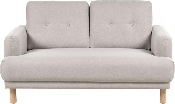 2-Sitzer Sofa Stoff taupe TUVE