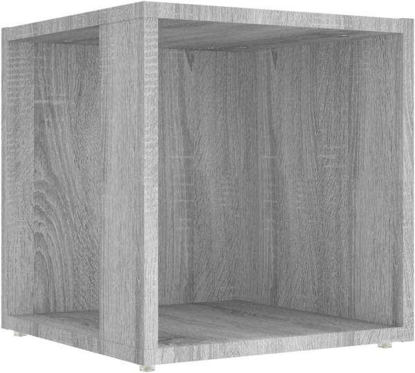 vidaXL Beistelltisch Grau Sonoma 33x33x34,5 cm Holzwerkstoff 816021