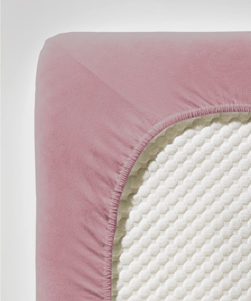 fleuresse Jersey-Elasthan Spannbettlaken Comfort 100x200 cm Rosa