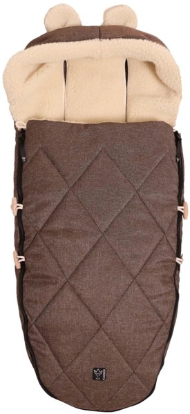 Kaiser Fußsack XL Ears Wool, Kinderwagen Fußsack