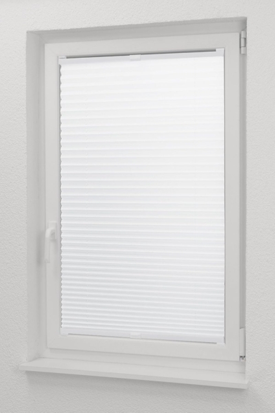 Lysel - Qualitätsplissee Crush Tageslicht weiß - Plissee in der Größe (Bx H) 70cm * 130cm Bild 7