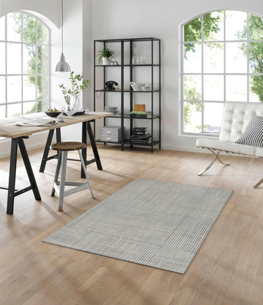 wash+dry by Kleen-Tex Teppich Canvas, rechteckig, Höhe: 9 mm, rutschhemmend, waschbar, Wohnzimmer Bild 2