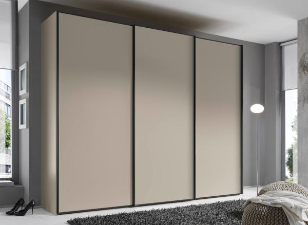 Staud Schwebetürenschrank, Holzwerkstoff, Sand, Classic, 240cm / 249cm / 68 cm (H/B/T)