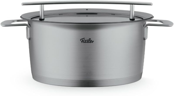 Fissler Kochtopf Phi Collection, Edelstahl 18/10, cookstar Allherdboden, Edelstahl 18/10, Made in Germany
